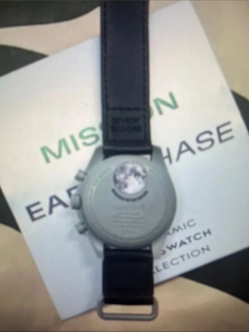 Omega swatch bioceramic